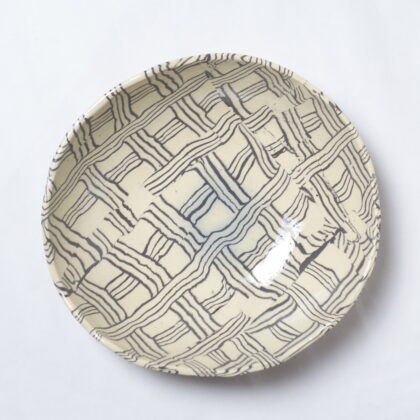 Nerikomi Pottery Bowl, Handmade Round Bowl, Ami Ami